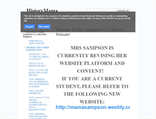 Tablet Screenshot of historymama.com